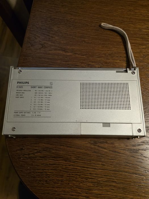Radio Globalne Philips D2825, Vintrage