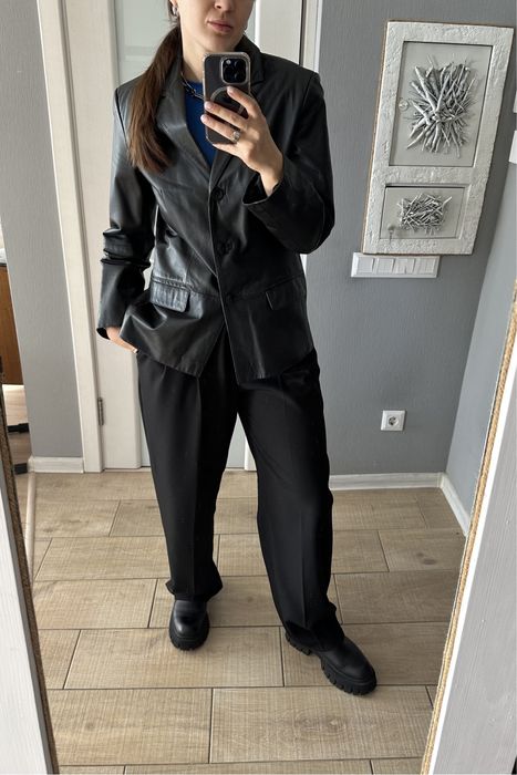 Шкіряний піджак- можливий торг