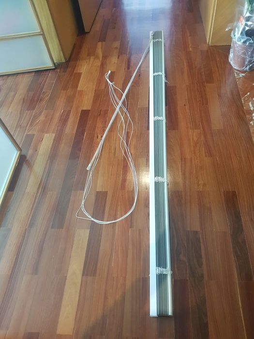 Estore lâminas de alumínio 2m de largura