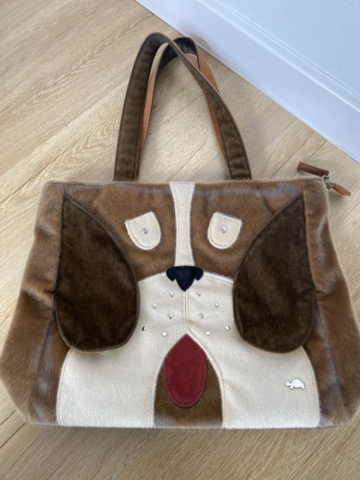 Torebka Carpisa wzor pieska