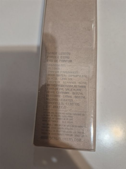 Serge lutens  Parole d'eau 100ml edp