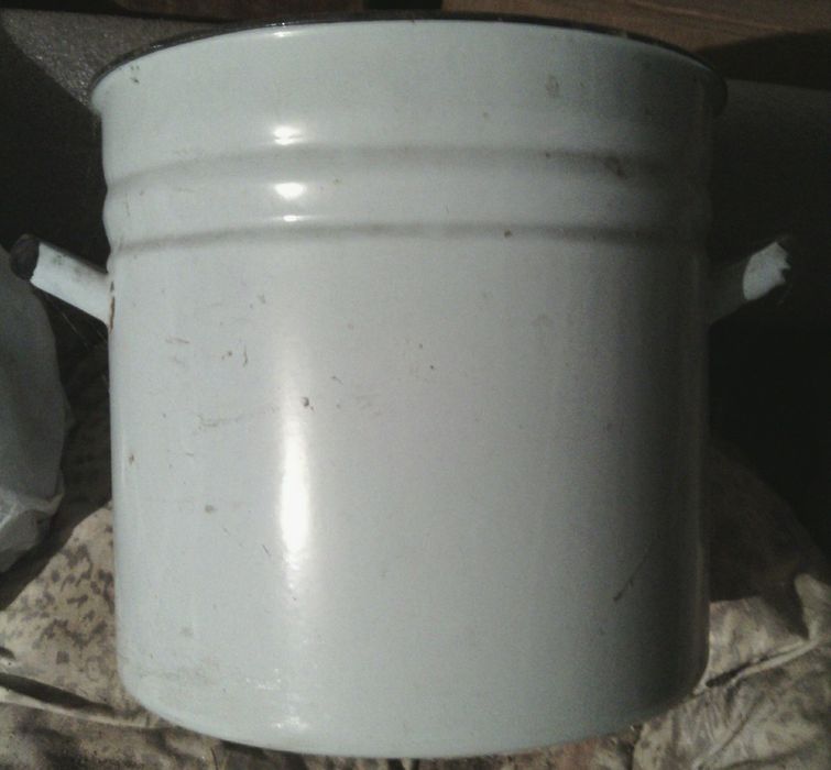 Кастрюля эмалированная 20л, ведро эмалированное