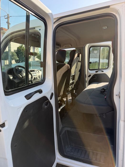 Renault master, carrinha de caixa aberta, 7 lugares