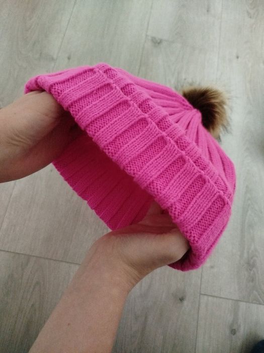 Czapka zimowa z pomponem