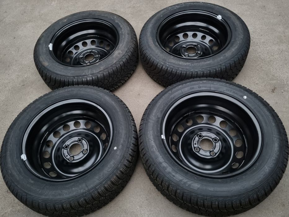 NOWE Koła Zimowe Stalowe 15" Dacia Dokker Lodgy Logan II Sandero 4x100