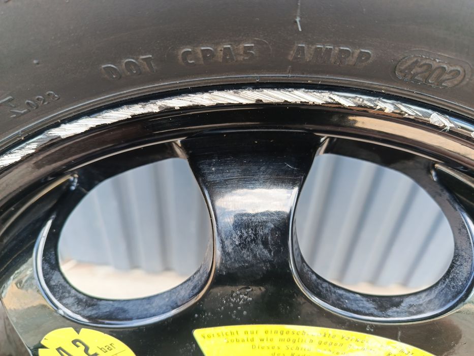 Koło zapasowe alu dojazdówka 17"  Mercedes W 211   5x112