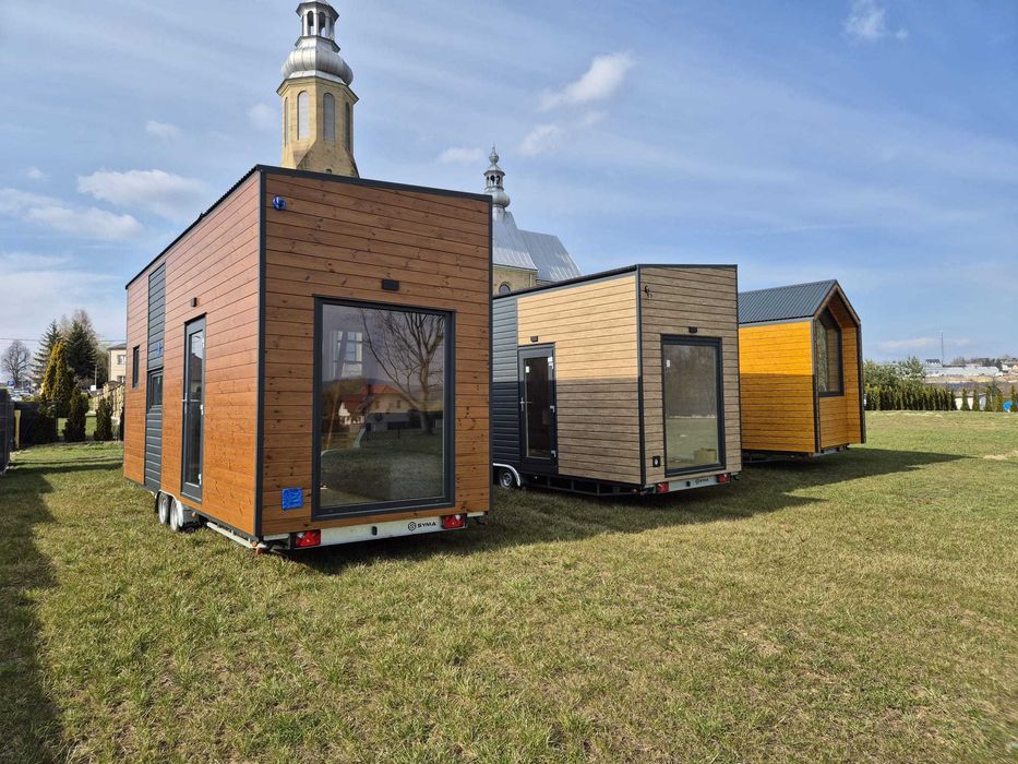 Domek letniskowy, Tiny House, Dom mobilny całoroczny
