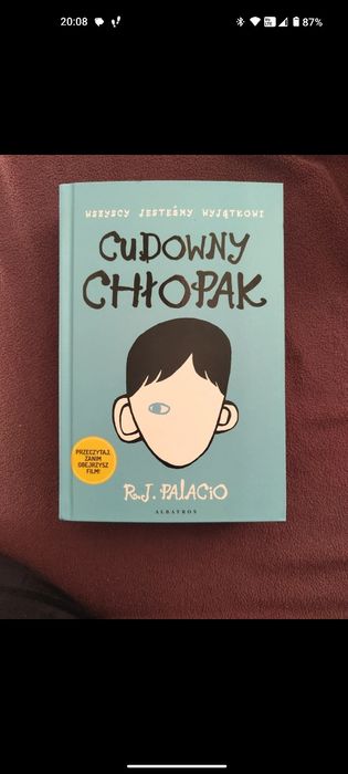 Cudowny chłopak książka