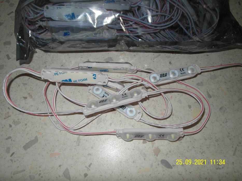 Модуль светодиодный ELF VIVO+ III, 12В, IP67, белый, упаковка 100 шт.