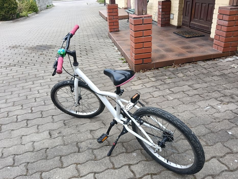 Rower Btwin 20" dla dziecka dziewczynki