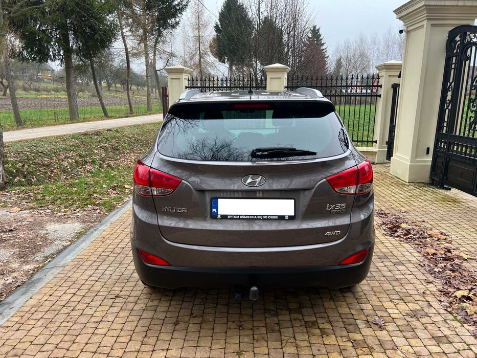 Hyundai ix35 2011r. 2.0 CRDi 136KM 4WD 4x4 Półskóry Oryginalny Lakier