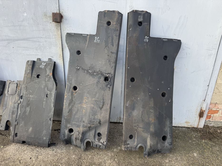 Захист дна батареі Passat b8 GTE пасат  гте гібрид