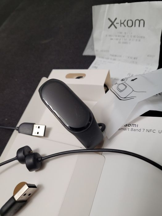 Xiaomi Smart Band 7 NFC – czarny