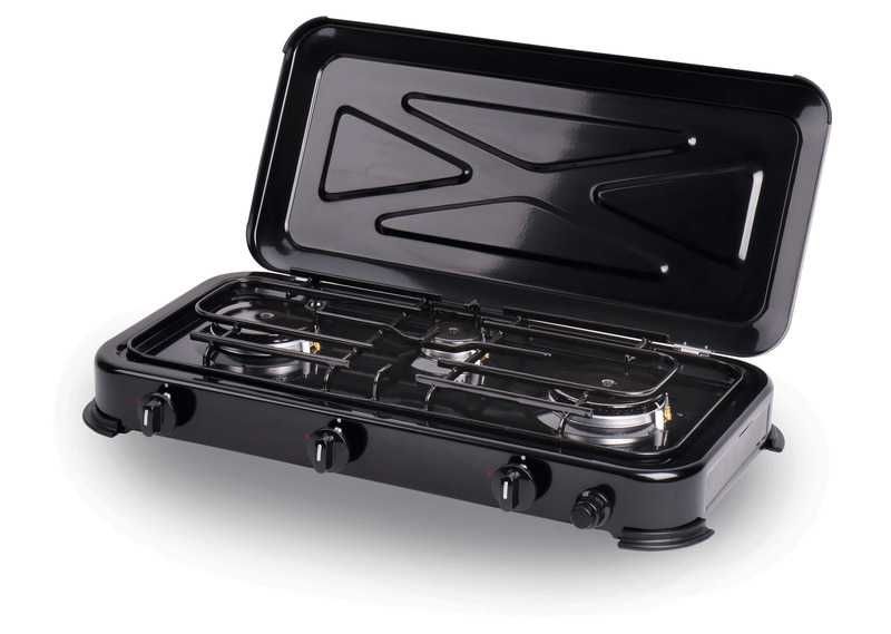 63 Kuchenka gazowa turystyczna 3-palnikowa Camp4 Mary 30 mbar