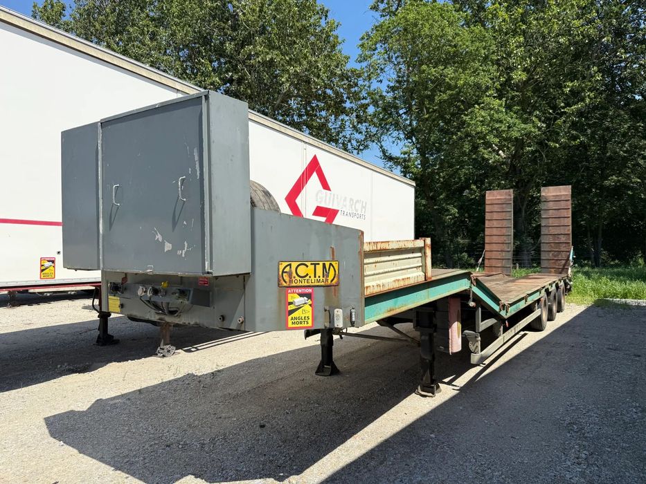 ACTM  Możliwe odstępstwo 45800 kg, tylna oś skrętna.