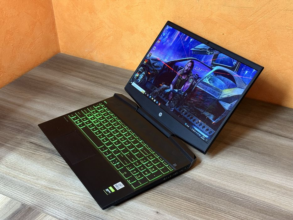 Бюджетний ігровий ноутбук HP Pavilion(i5-10300/16D4/GTX1650/15" 144hz)