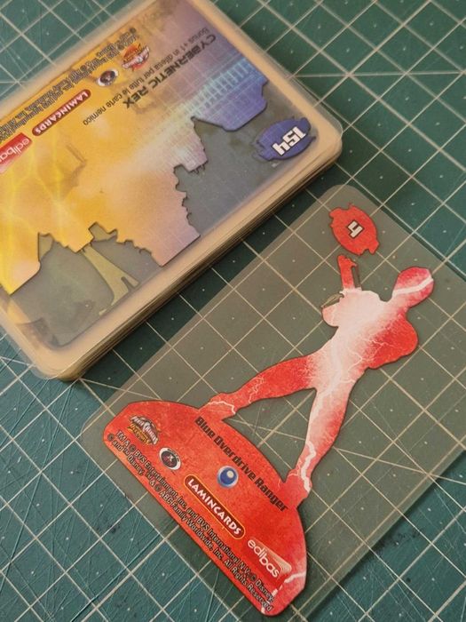 Power Ranger Operation Overdrive Lamincards