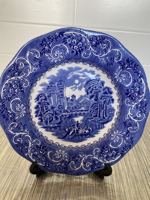 Prato porcelana englande antigo