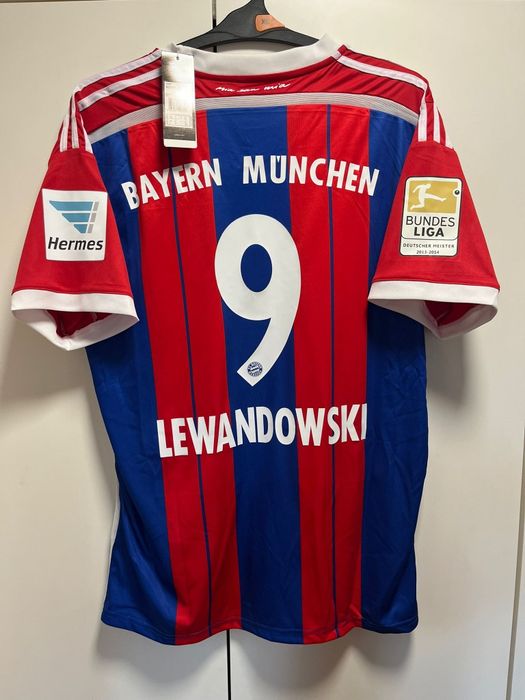 Koszulka Robert Lewandowski Bayern Monachium #9 2014/2015 XL – Bundesliga