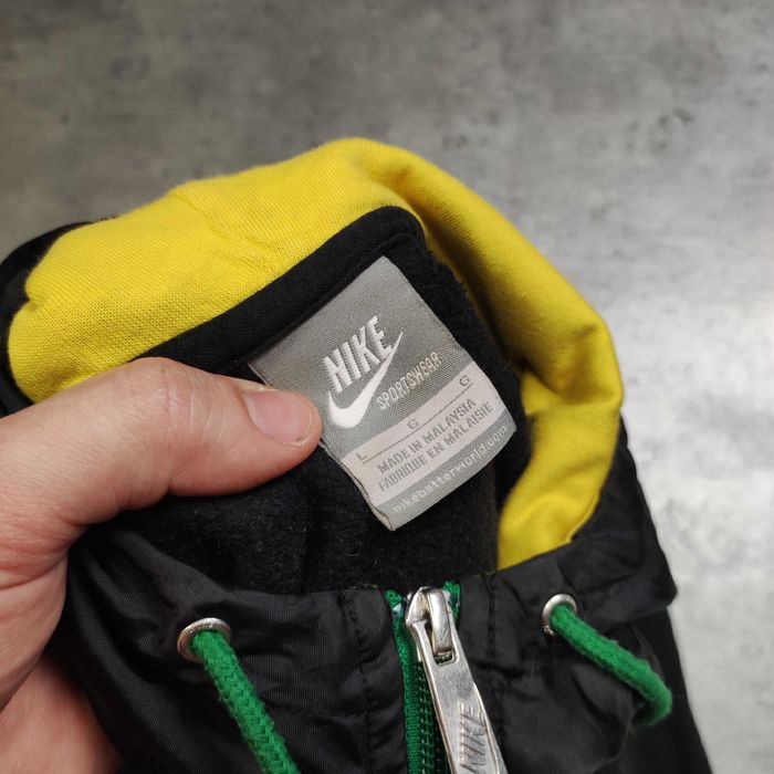 MĘSKA Kurtka Rozpinana Lekka Wiatrówka Bluza Nike Jamajka Kaptur
