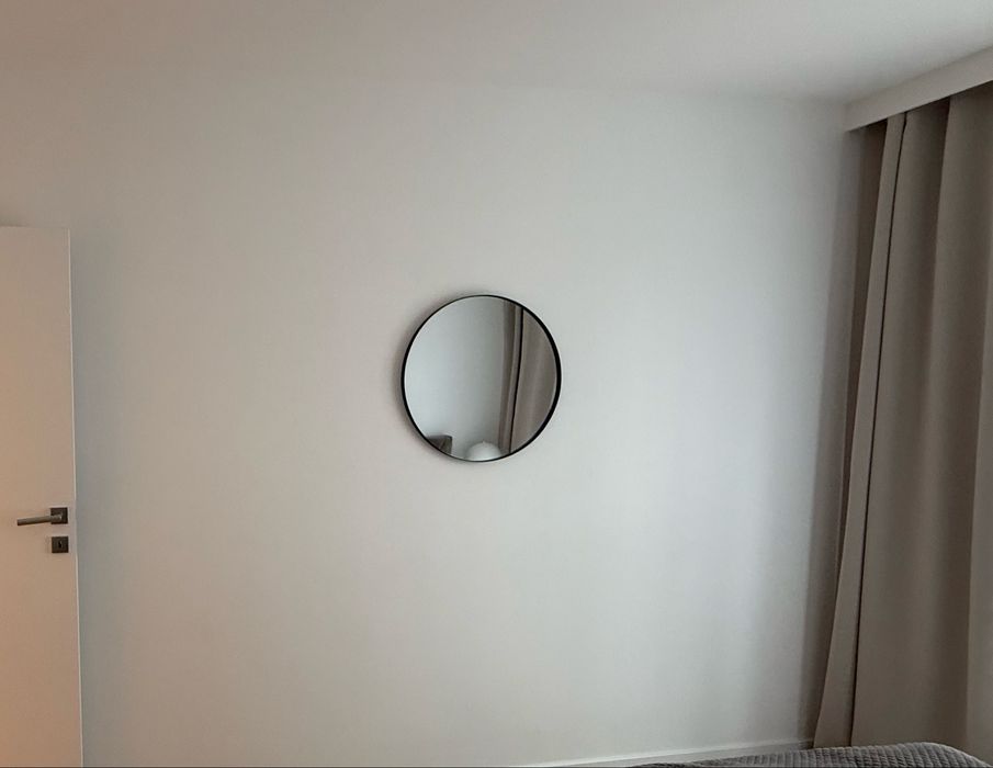 Lustro ścienne okrągłe 50 cm Sklum