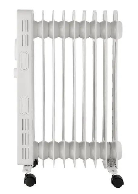 Масляний обігрівач Kumtel KUM-1225S White (2000 Вт/20 м2)