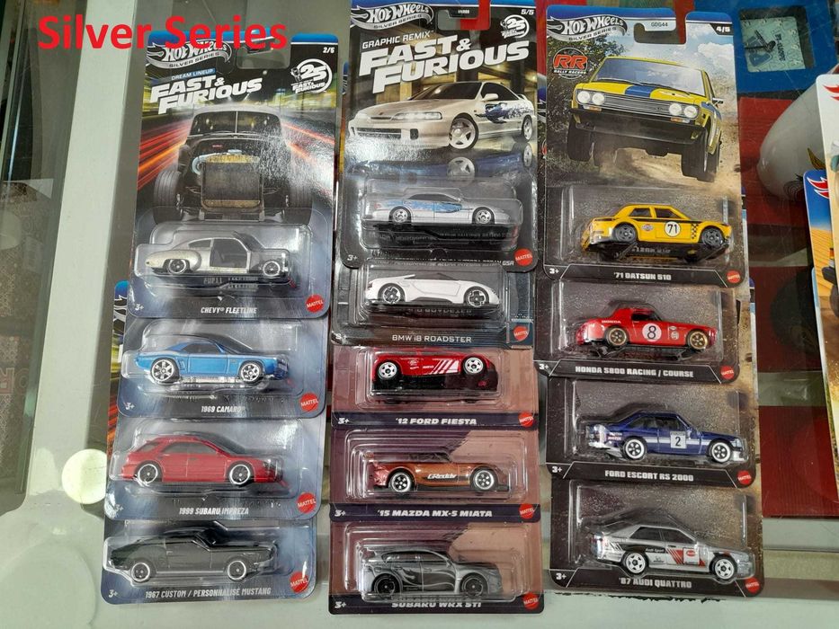 Miniaturas Hotwheels premium e silver series 5€ até 12,50€