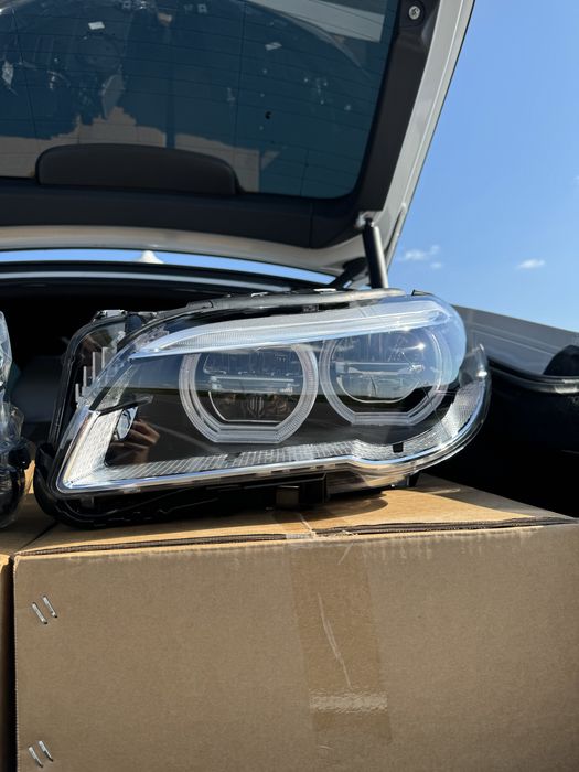 Фари Adaptive LED BMW 5 F10 F11 комплект з блоками рест дорест