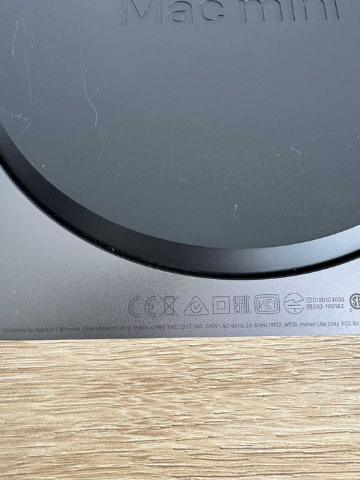 Mac Mini 2018 i3 3.6Ghz 16/256