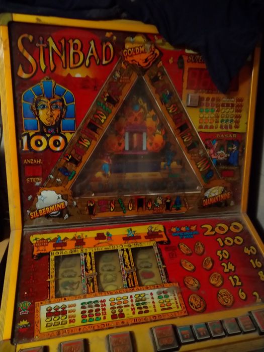 Automaty do gry, Super ball, Sindbad, zabytkowe, do renowacji