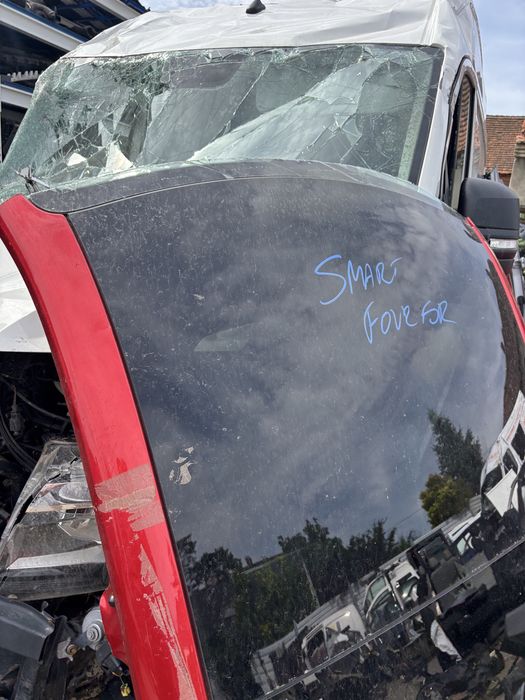 Smart forfour twingo szklany dach