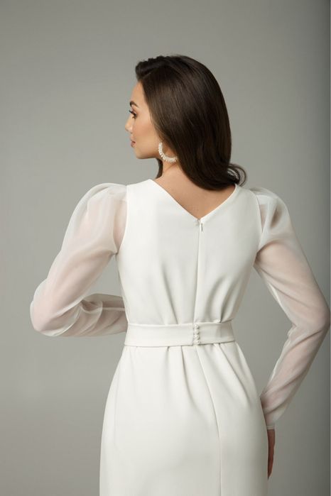 Продам білу сукню максі