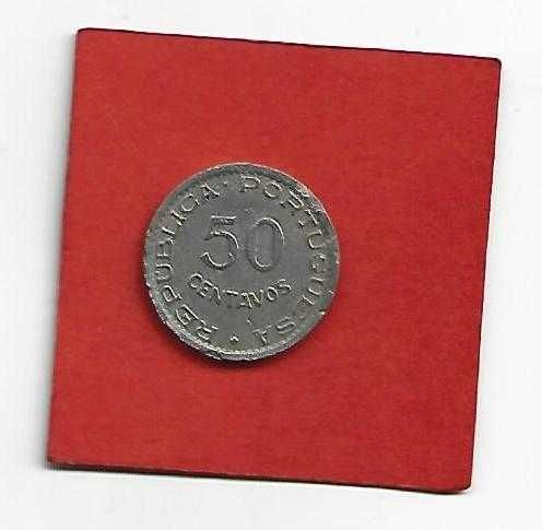 Moçambique 50 Centavos 1950.