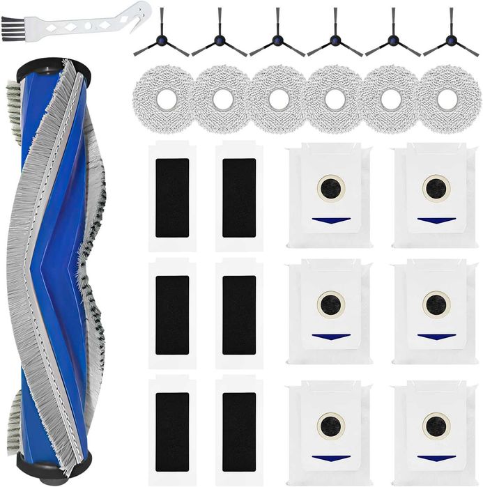 Zestaw akcesoriów Mucek, 26 elementów, do ECOVACS DEEBOT T30 PRO Omni