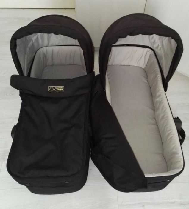 Коляска 3в1 для двойни,погодок Mountain Buggy Duet/Отличное состояние!