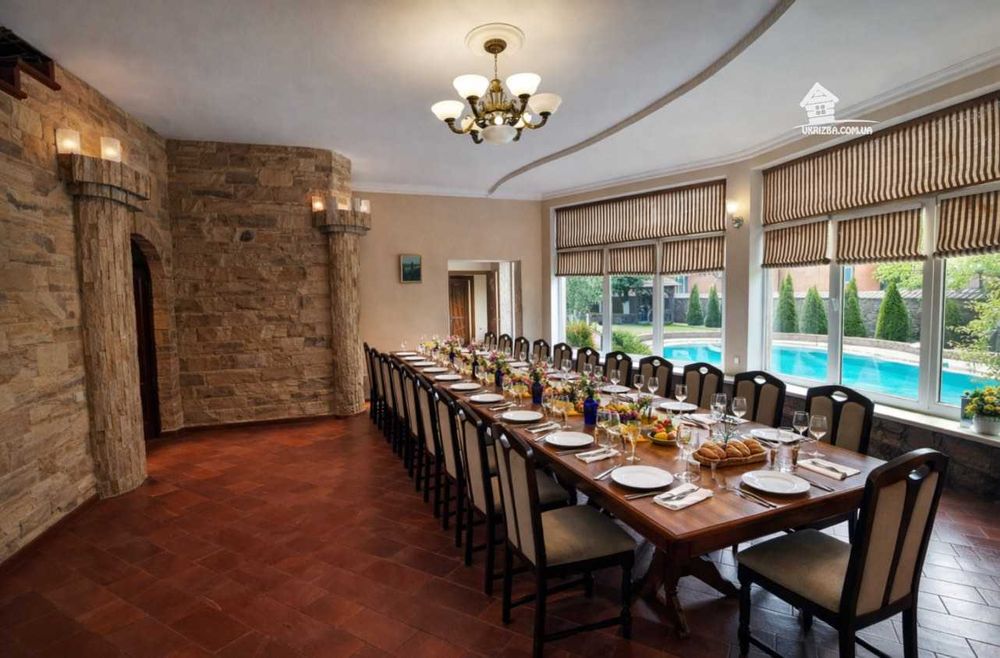 Посуточно. Баня, купель, беседка, бильярд, генератор. До 25 человек.