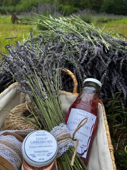 Lawendowy Syrop - 100 % naturalny