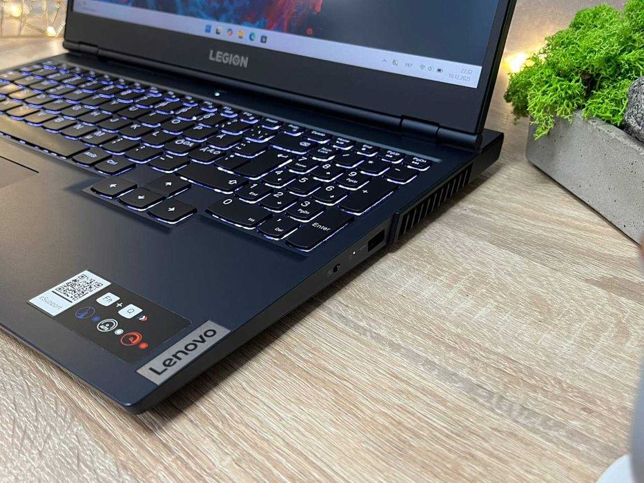 Ігровий Lenovo legion 5 IPSFHD165Hz/R5-5600H/RTX3060/16DDR4/SSD512GB