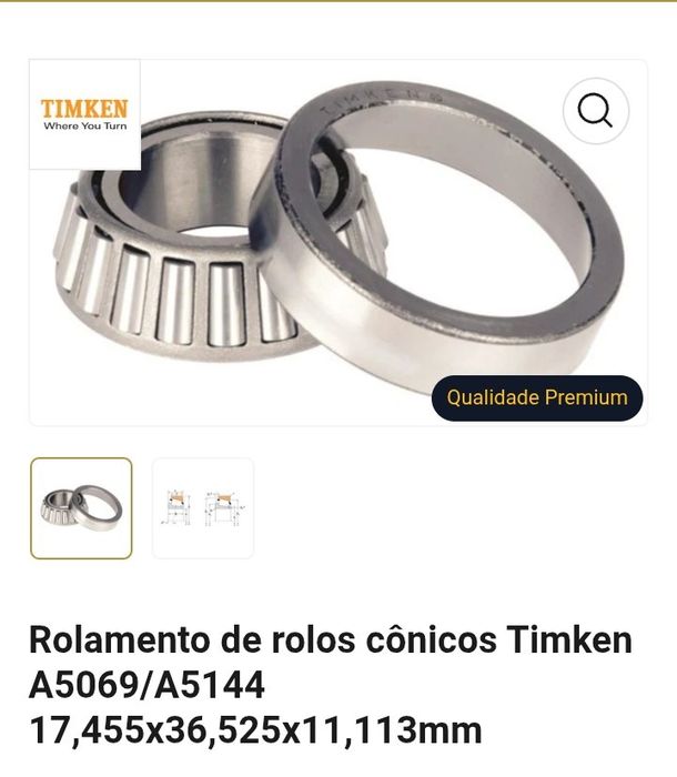 Rolamentos TIMKEN