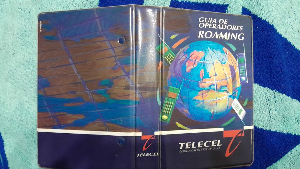 Guia de Operadores Roaming da TELECEL do ano de 1996