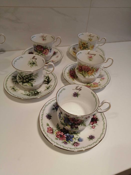 Queen'S Special Flowers Fine Bone