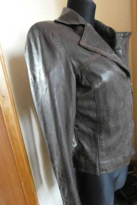 Stradivarius kurtka skórzana ramoneska M
