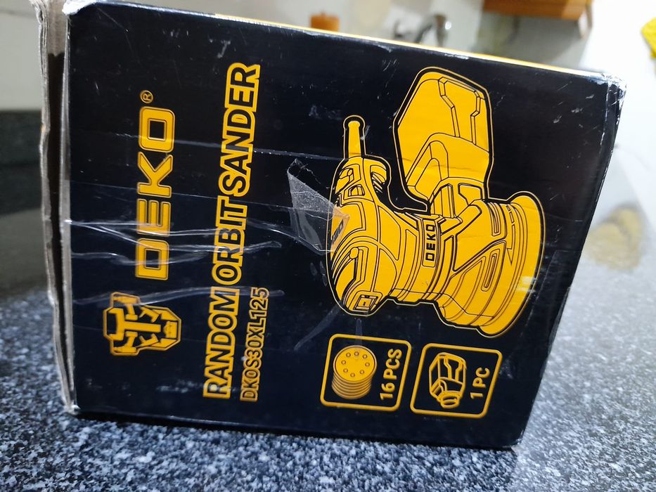 Lixadora nova Deko