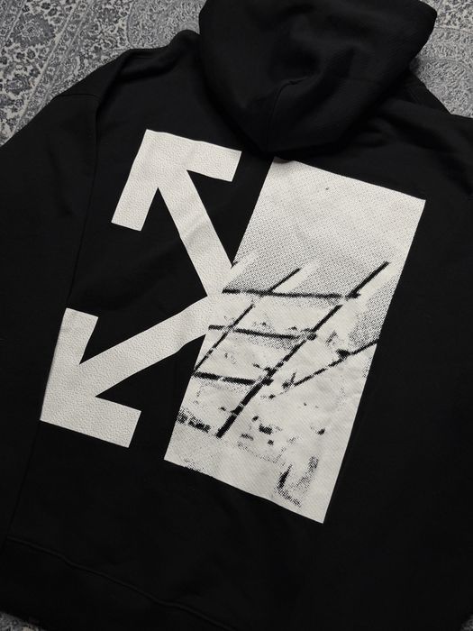 Off White зіп худі