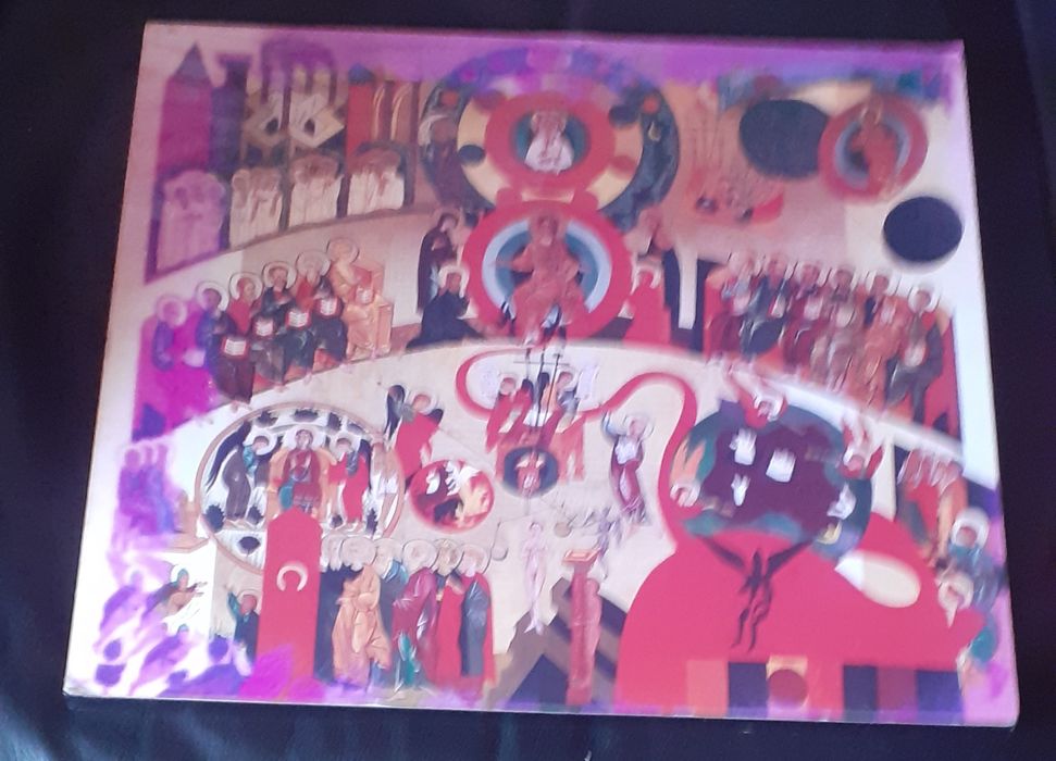 Quadro estampado(arte sacra)