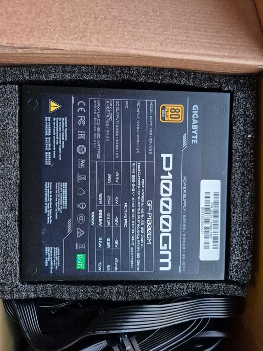 Zasilacz Gigabyte P1000GM 1000W 80 Plus GOLD