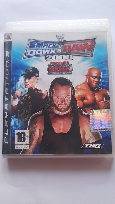 Gra smack down vs daw featuring egw 2008 ps3