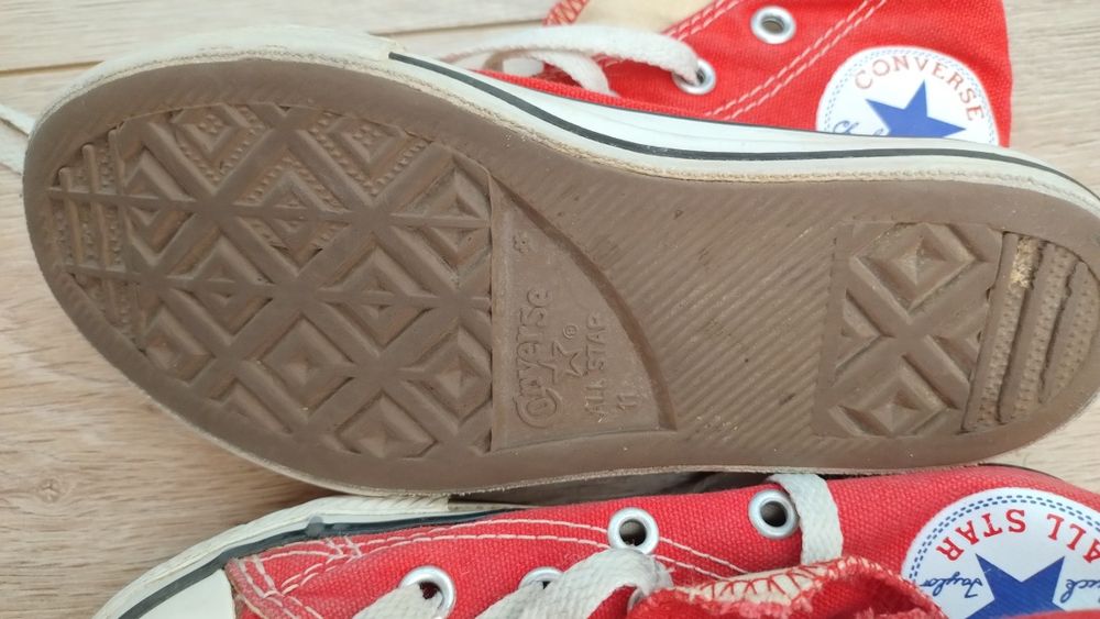 Trampki Converse czerwone, r. 28