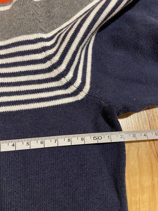 QS Dress yourself XL męski granatowy szary męska bluzka 100% bawełna V