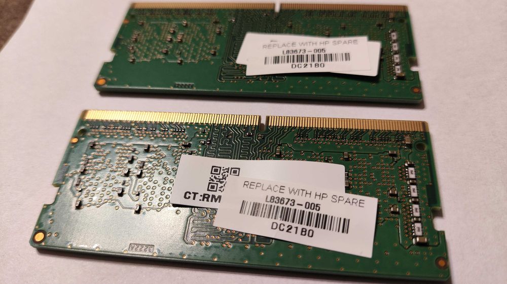 Пам'ять комплект 8GB DDR4 3200MHz HP/Micron (2x4GB) PC4-3200AA